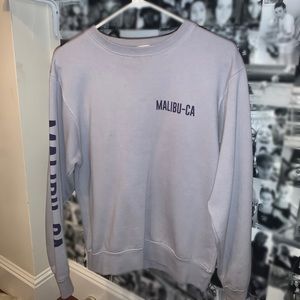 Brandy Melville Malibu Crew Neck Sweatshirt
